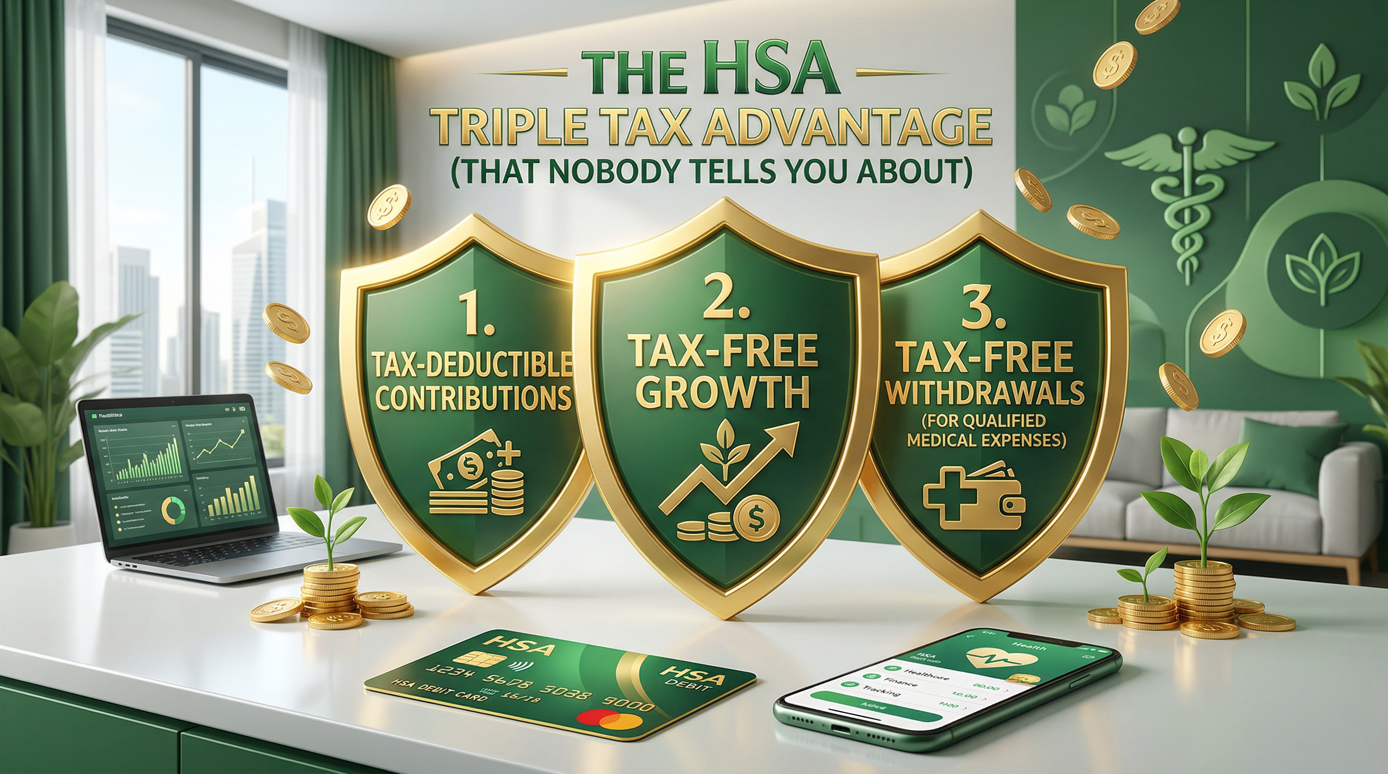 El HSA: La cuenta de triple ventaja fiscal de la que nadie te habla cuando tienes 20 años