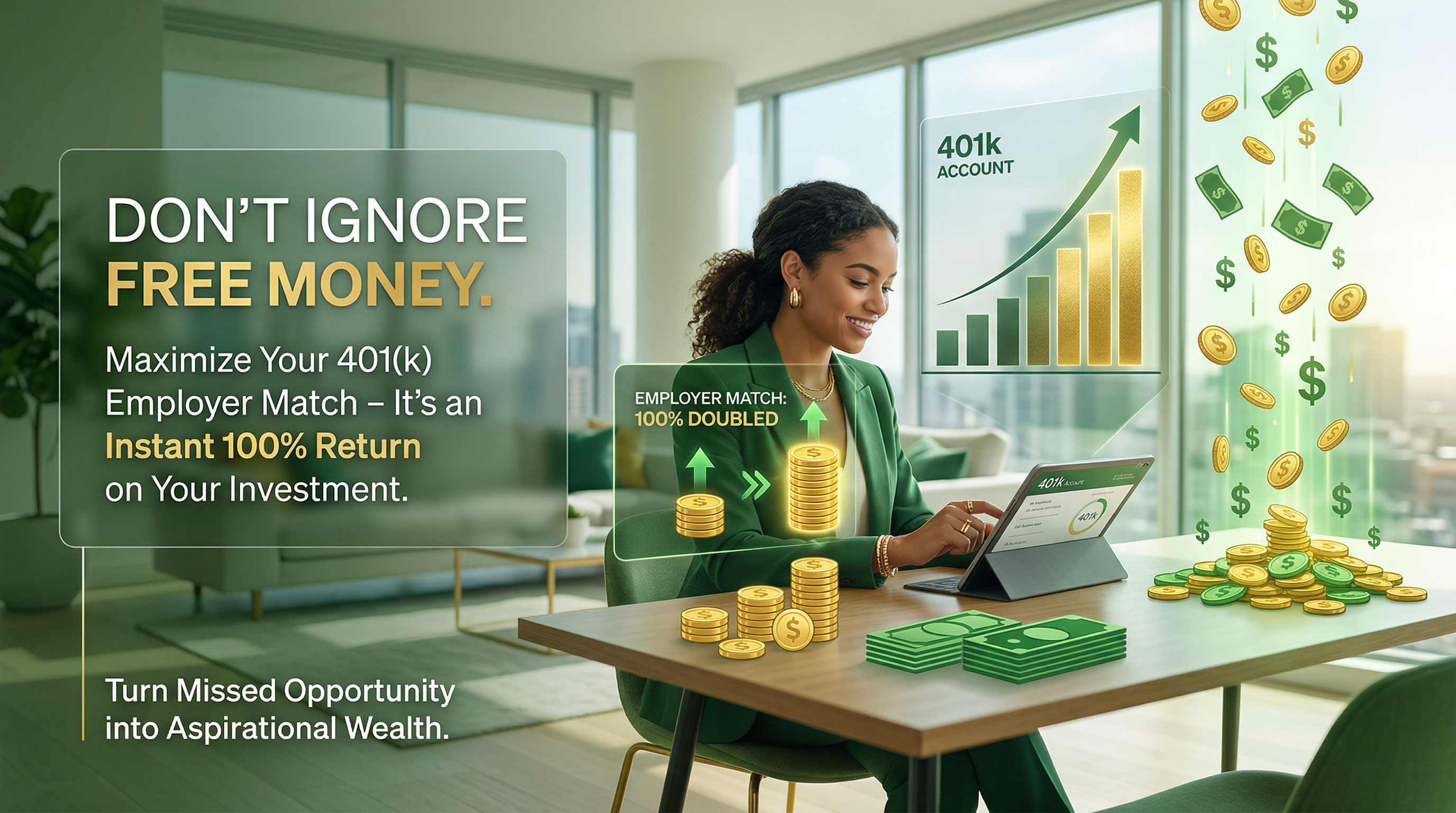 Your Employer Is Giving Away Free Money and You're Ignoring It — 401(k) Matching Explained